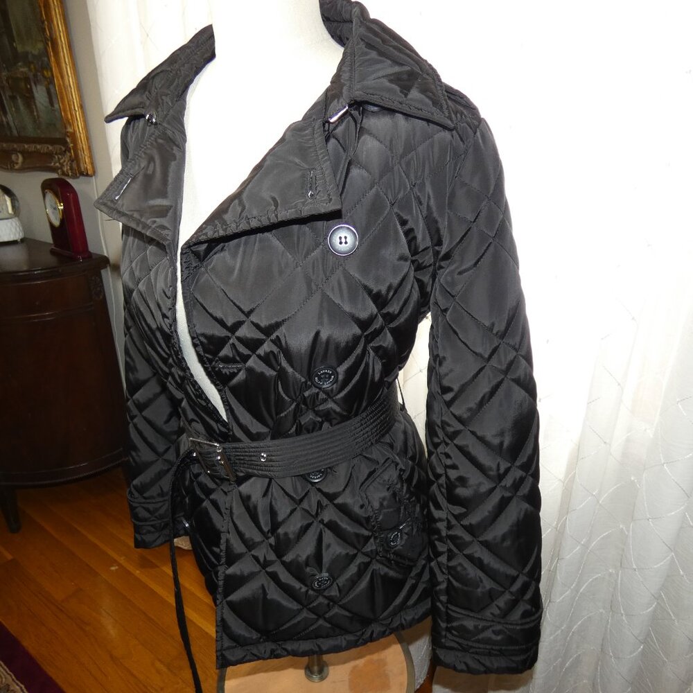 Black Ralph Puffer Jacket - Picture 2 of 8